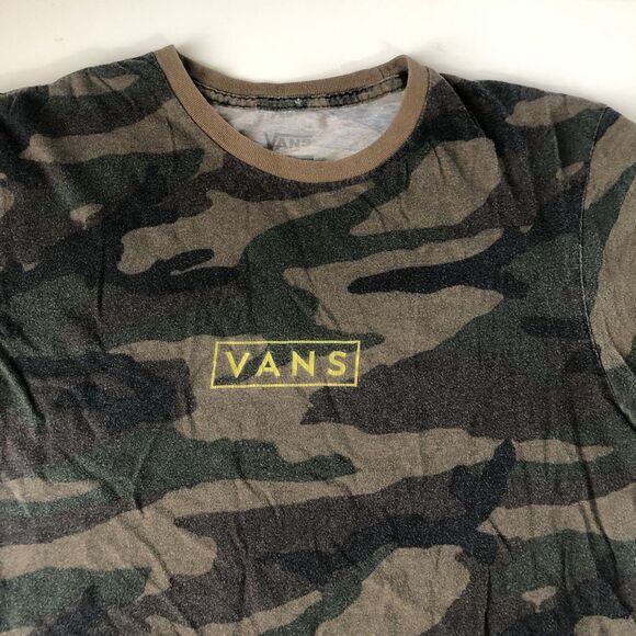 Vans Mens Short Sleeve Tee Camouflage Slim Fit Size Medium - Picture 10 of 14